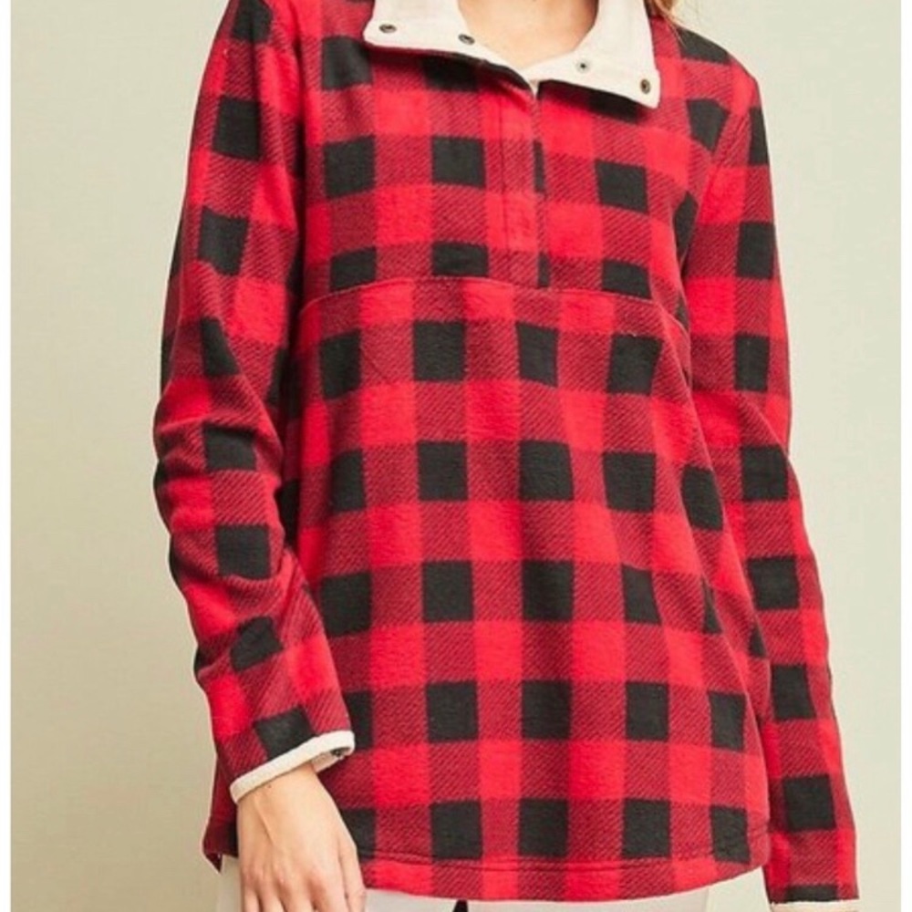 Buffalo Plaid Pullover